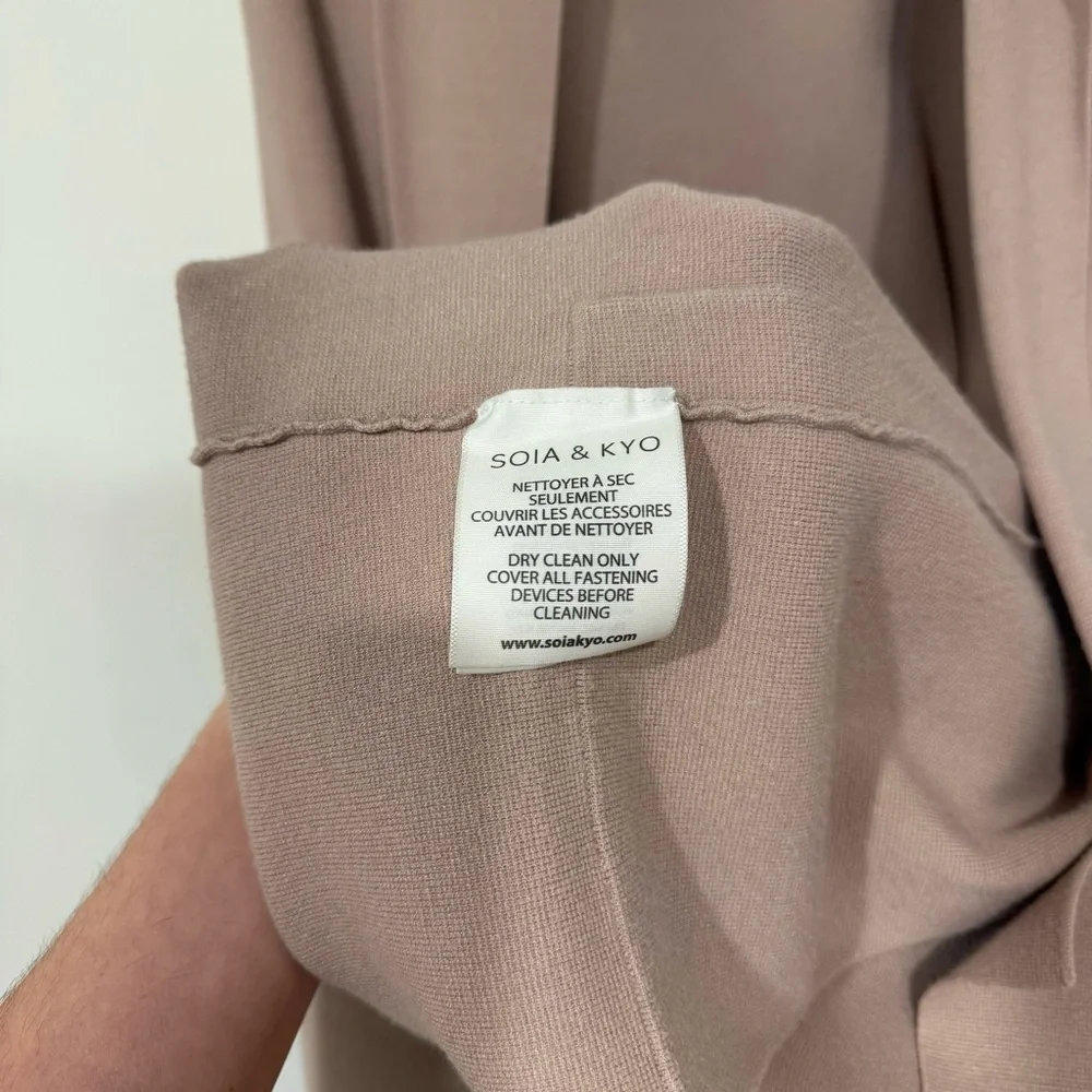 Soia & Kyo Benela Coatigan Long Robe Size S - Picture 10 of 14
